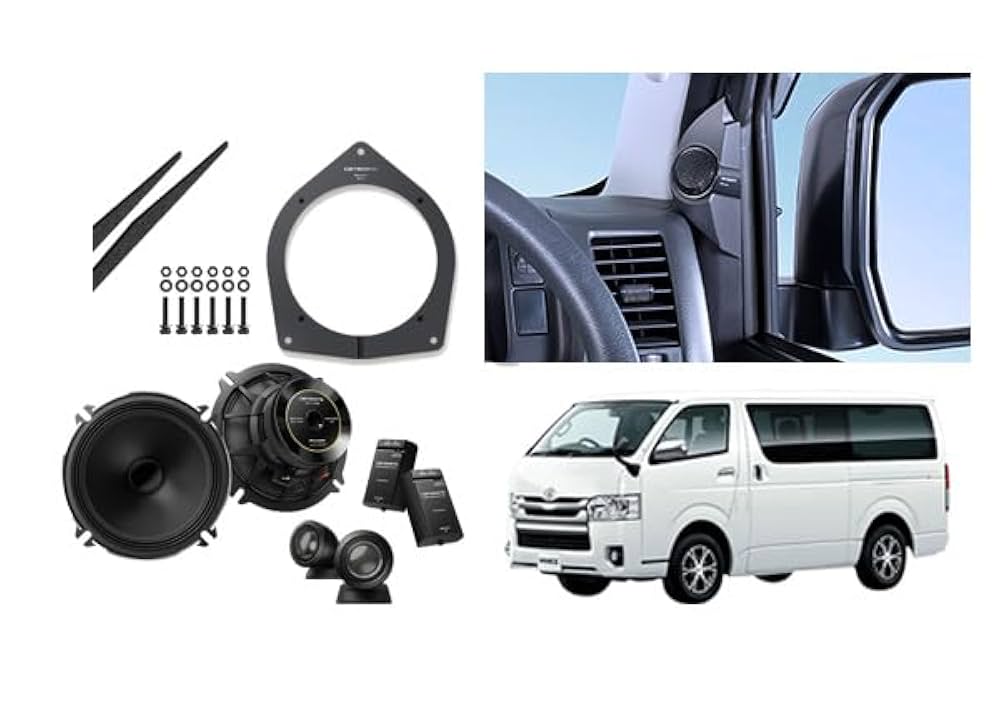 カロッツェリア　17cmセパレートスピーカー　Cシリーズ　ハイエース用 カロッツェリア 17cmセパレートスピーカー Cシリーズ ハイエース用