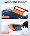 SINGARO Ice Scraper and Snow Brush for Car Windshield, Snow Scraper for Car, Snow Winter Car Necessities, Multi Functional Car Snow Removal Tools, Car Accessories Gift for Women and Man (Enhanced)