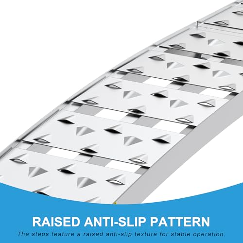 Set de rampas de carga plegables de aluminio 7.5 FT 1500 lbs miniatura 5