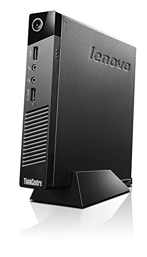 Image of Lenovo ThinkCentre M93P Tiny Desktop, Intel Core i5-4590T 2.0GHz Quad-Core, 120GB Solid State Drive, 4GB DDR3, 802.11n, Win7Pro 64-Bit