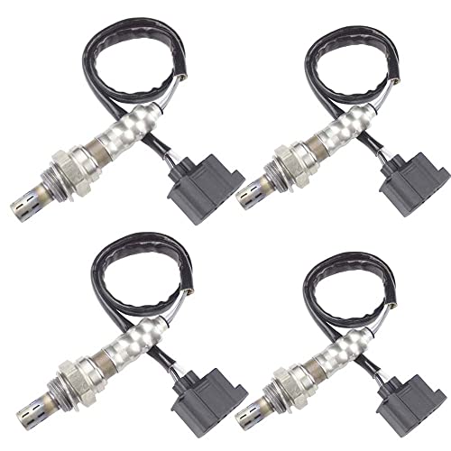 4PCS Oxygen O2 Sensor 1 & 2 for 2002-2012 Jeep Liberty 3.7L Upstream + Downstream miniatura 1