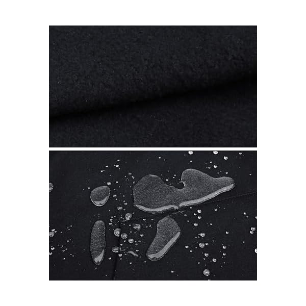 BOCOMAL FR Hoodies 1/4 Zipper Pullover Cotton Fleece Hooded Sweatshirts - Image 7