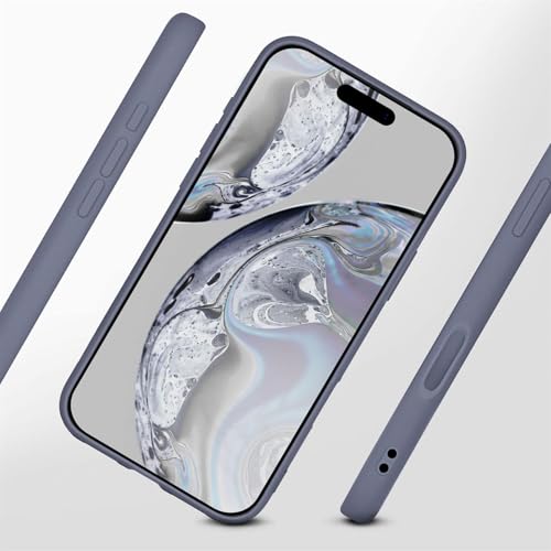 Coque silicone pour iPhone 17 Pro Max design épuré protection surélevée