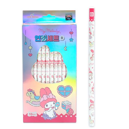 Set de 10 lápices SANRIO My Melody para salón miniatura 2