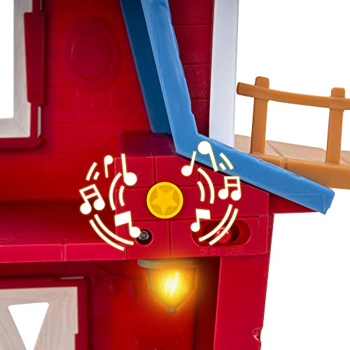 Dino Ranch Riche Playset Jouant Le Clubhouse Avec 5 Environnements De Jeu Comprend Deux Mini Personnages Et Deux Mini Dino Dna10000 Jeux Précieux - vue 10