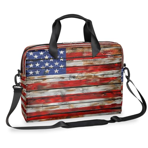 Bolso para Laptop con diseño retro americano 13-16 pulg miniatura 1