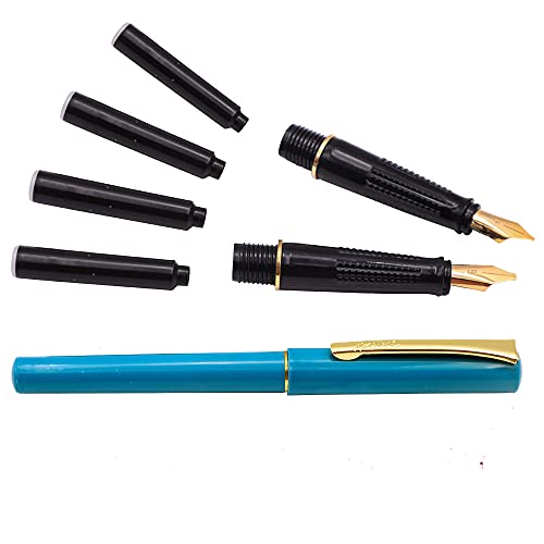 Mont Marte 2 Nib Calligraphy Set, 8 Piece. Includes 1 Calligraphy Pen, 2 Calligraphy Nibs, 4 Black Ink Cartridges And An Instruction Booklet With Practice Sheets. #TOP3