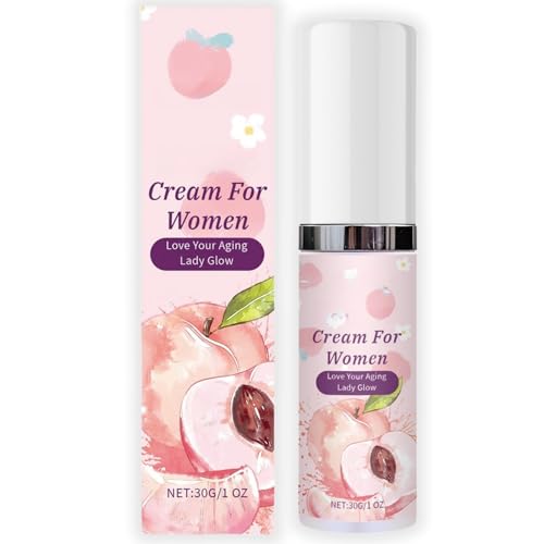 Silky Peach Cream for Women,Women Private Part Cream,Feminine Care Crea/m,Intimate Cre/am Wom/en,Skin Care Body Cre/am,Love Your Aging Lady Glow,Intimate Moisturiser W/omen,Relieve Itching Cr/eam