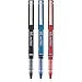 PILOT Precise V5 Stick Liquid Ink Rolling Ball Stick Pens, Extra Fine Point (0.5mm) Black/Blue/Red Inks, 3-Pack (35354)