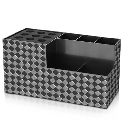 Rangement ciseaux de barbier avec compartiments modulaires peignes - 7