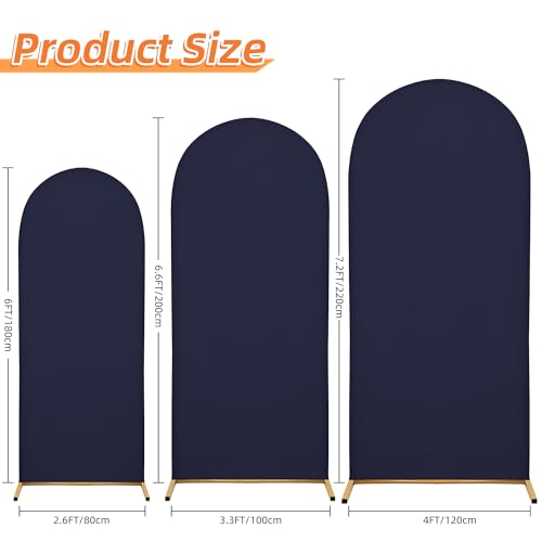 Cubierta para arco soporte fondo 7.2FT azul oscuro miniatura 2