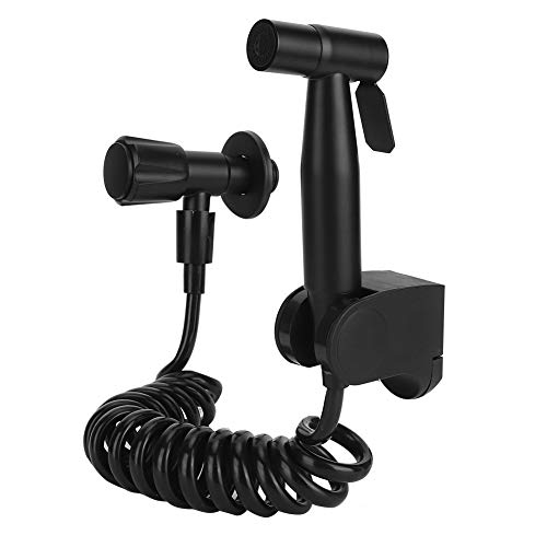 Brushed Stainless Steel Toilet Handheld Bidet Sprayer Shower Kit With G7/8" T-ad