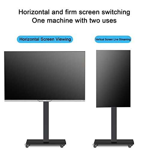 Soporte móvil para TV de 32 a 65 pulgadas con altura ajustable y ruedas con freno miniatura 5