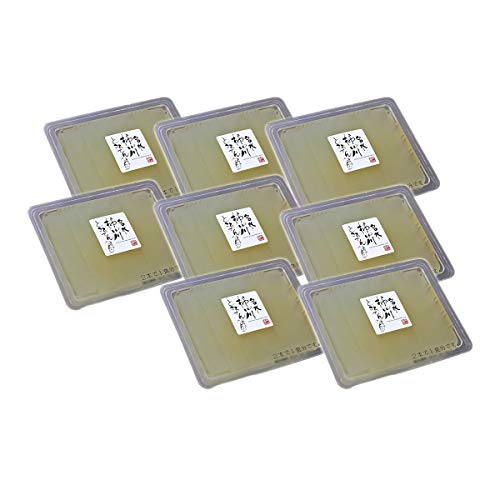 伊豆河童 柿田名水 ところてん 400g ブロック 8パック 約24人前 タレなし 業務用 リピート