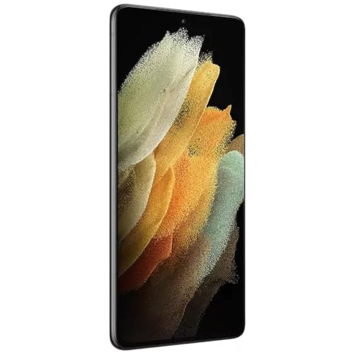 Image of Samsung Galaxy S21 Ultra 5G, 128GB, Phantom Navy - Unlocked (International Version) (Renewed)