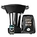 Cecotec Robot da cucina multifunzione Mambo 12090. 1700 W, App, display TFT, 30 funzioni, bilancia, caraffa in acciaio inossidabile lavabile in lavastoviglie.
