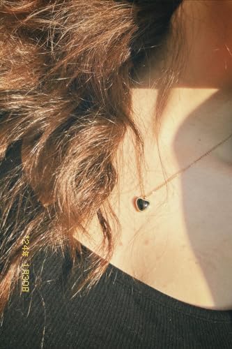 Smilebelle Black Heart Necklace For Women thumb #5