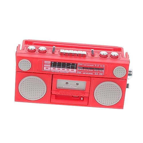 ZUNOXAZ 1ピーシーデリケートなミニチュアレコーダー おしゃれなミニ模型