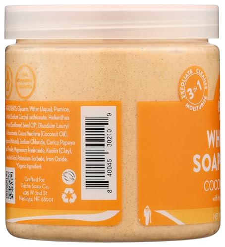 Pacha Soap Co 0840045302109 Conut Papaya Whipped Soap Scrub thumb #5
