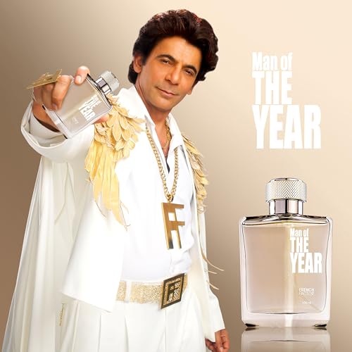 Image of The French Factor Liquid Man of the Year Original Luxury Perfume Long Lasting Party Perfume For Men Made in India (Pack of 1,100ml)