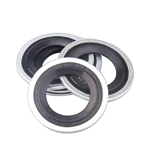 Image of 36Pcs A /C Gasket Assortment, Air Conditioning Compressor Port Seal Washer Kit Bonded Seal Gasket Assortment