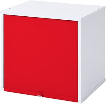 Amazon | 鏡面 フラップ扉付き キューブボックスα 彩 可動棚付きタイプ Amazon | 鏡面 フラップ扉付き キューブボックスα 彩 可動棚付きタイプ