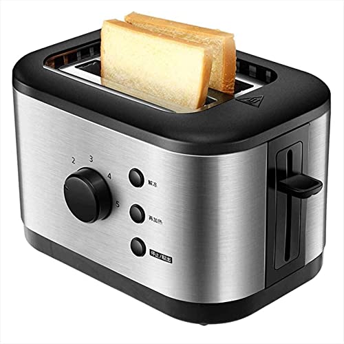 HYLK Retro-Edelstahl-Toaster, automatischer 2-Scheiben-Toaster, extrabreiter Schlitz 6 Schatteneinstellungen Toaster…