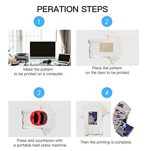 Máquina de transferência de calor, painel de controle inteligente leve, máquina de marcação de tipo