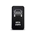 CH4X4 Push Switch for Toyota Tacoma 3rd Gen - Ditch Lights Symbol - Blue LED