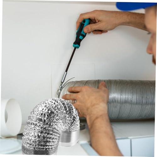 Tuyau de ventilation flexible en aluminium argenté double couche - 7
