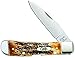 CASE XX WR Pocket Knife 6.5 Bonestag Tribal Lock Item #65312 - (TB6.512010L SS) - Length Closed: 4 1/8 Inches