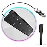 XIONZIJA RGB 垂直スタンド PS5スリム用 Playstation 5 Pro-Vertical Stand PS5コンソール用