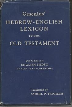 Hardcover Gesenius' Hebrew and Chaldee Lexicon to the Old Testament Scriptures Book