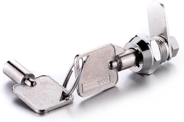 Household Hardware Mechanical File Cabinet Mailbox Drawer 12mm Cam Lock Cylindrical 1Pcs