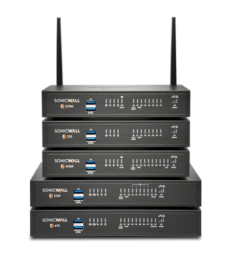 Image of SonicWall TZ270W Wireless TradeUp | 3YR Essential Edition | TZ270W Gen7 Firewall with 3 Year EPSS and 1 Year Cloud Secure Edge | SMB Wi-Fi Unit with Threat Protection (03-SSC-3003)