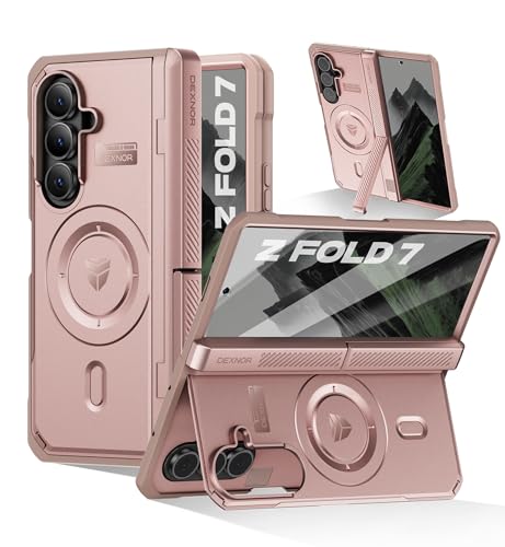 Coque Samsung Z Fold 7 antichoc compatible MagSafe avec double kickstand