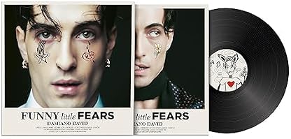 Damino David - FUNNY little FEARS por Damiano David, capa do álbum