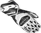 SPIDI Carbo 7 Guanti moto (Black/White,S)