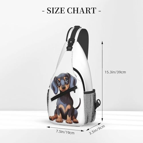 Bolso tipo bandolera cruzado para hombre sling miniatura 3