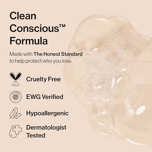 Image of The Honest Company Bubble Bath, Hypoallergenic, Fragrance-Free, 12 fl oz