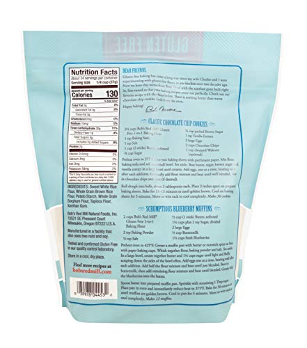 Bobs Red Mill, 1 To 1 Gluten Free Baking Flour, 44 Ounce #TOP2