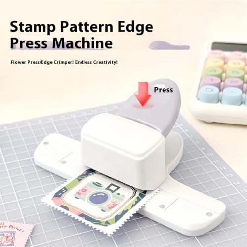 Machine à papier fleur et perforatrice manuelle grand format pour scrapbooking - 5