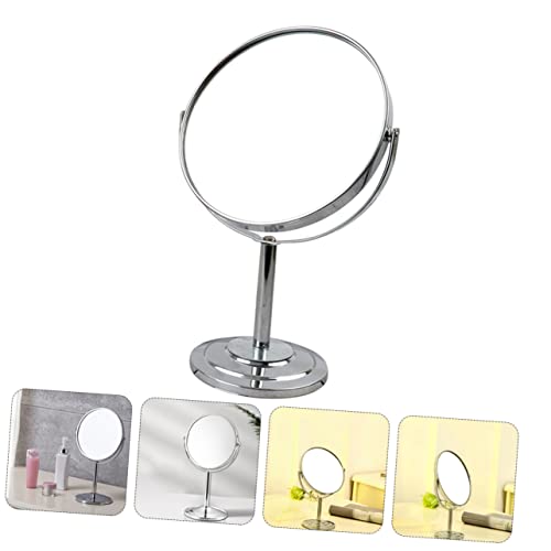 Espejo de maquillaje FOMIYES con luz LED y doble cara miniatura 2