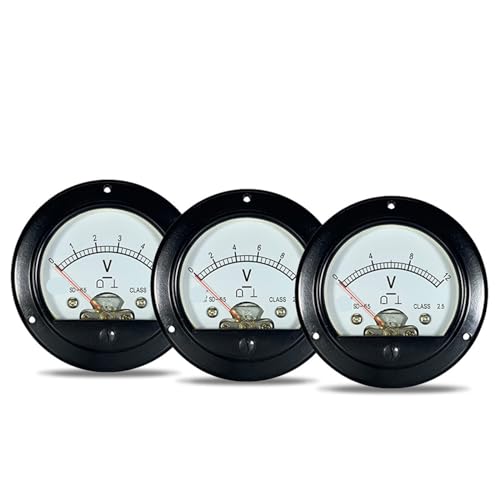 Voltmètre SD65 DC 250V à aiguille pour tableau électrique JL65 - 2