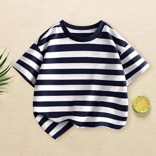 Toddler Baby Boys Girls Solid Color Short Sleeve T-Shirts Casual Crewneck Tops Tees Shirts Summer Clothes2
