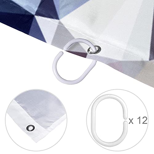 Rideau de douche imperméable Border Collie lavable pour salle de bain propre
