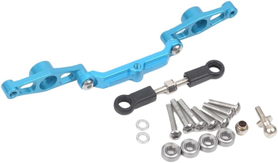 1/10 TT-02 Aluminum Steering Crank Arm Set Compatible with TT02 TT02S TT02SR TT02D TT02SRX TT02B TT-02BR Chassis