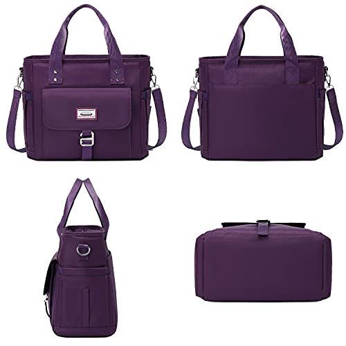 Weitars Lunch Bag For Women Work,Insulated Lunch Box Extra Large Lunch Tote Bag,Wide-Open Tote Cooler Bag With Removable Shoulder Strap With Side Pocket,Lunchbag For Picnic Hiking Beach #TOP6