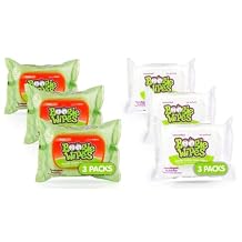 Baby Wipes by Boogie, Saline Wipes for Face & Nose, Made with Vitamin E, Aloe, Chamomile and Natural Saline for Stuffy Noses