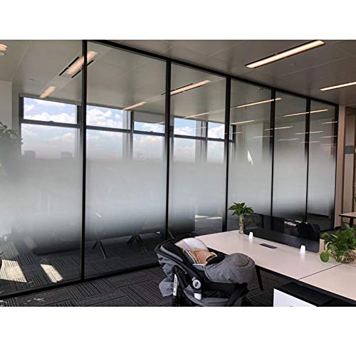 Vinilo decorativo de ventana degradado blanco HOHOFILM 5x6.5 ft miniatura 6